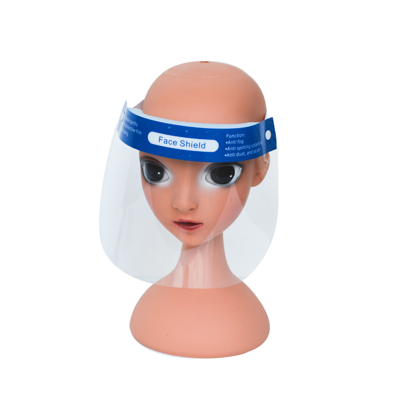 OEM Wholesale Fashion Safety Reutilizabil Clear Plastic Kids Face Shield