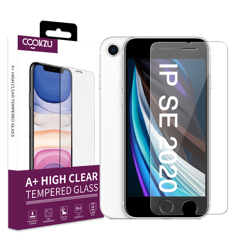 Film cu ecran de sticlă temperată premium 9H, fierbinte, pentru protecția ecranului Apple Iphone SE 2020