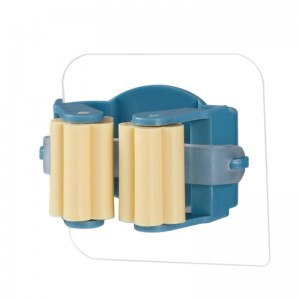 Suport de perete cu mătură din plastic, fixat pe perete, din plastic JASON,nou clemă de mop detașabilă, fără sudură, puternică