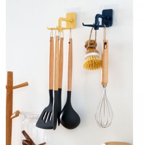 JASON Bucătărie cu cârlig pivotant pentru bucătărie - cârlig multifuncțional pentru baie, fără depozitare