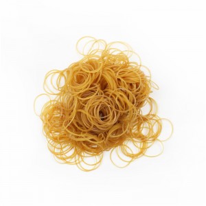 Personalizat din fabrică de culoare solidă galben înalt elastic birou cultural și educațional bandă de cauciuc practic