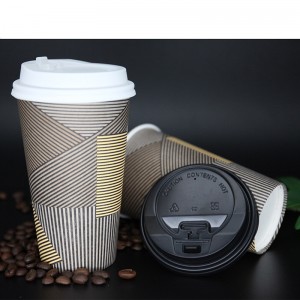 Ceașcă de cafea de unică folosință de hârtie de perete