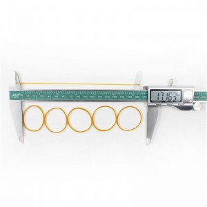 Vindeți en-gros galben transparent convențional cu elasticitate ridicată și bandă de cauciuc agricol pentru protecția mediului