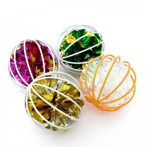 Hollow Out Ball Coloreful de fier