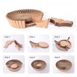 Hîrtie de floarea-soarelui Cuit cuib de zgârieturi