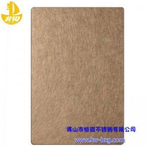 Culoare din oțel inoxidabil din oțel inoxidabil Nr. 3