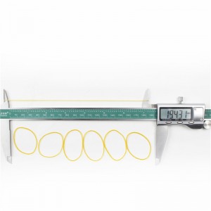 Vânzările directe din fabrică de benzi de cauciuc de înaltă calitate elasticitate ridicată și de înaltă rezistență la banii de hârtie din cauciuc Bundled