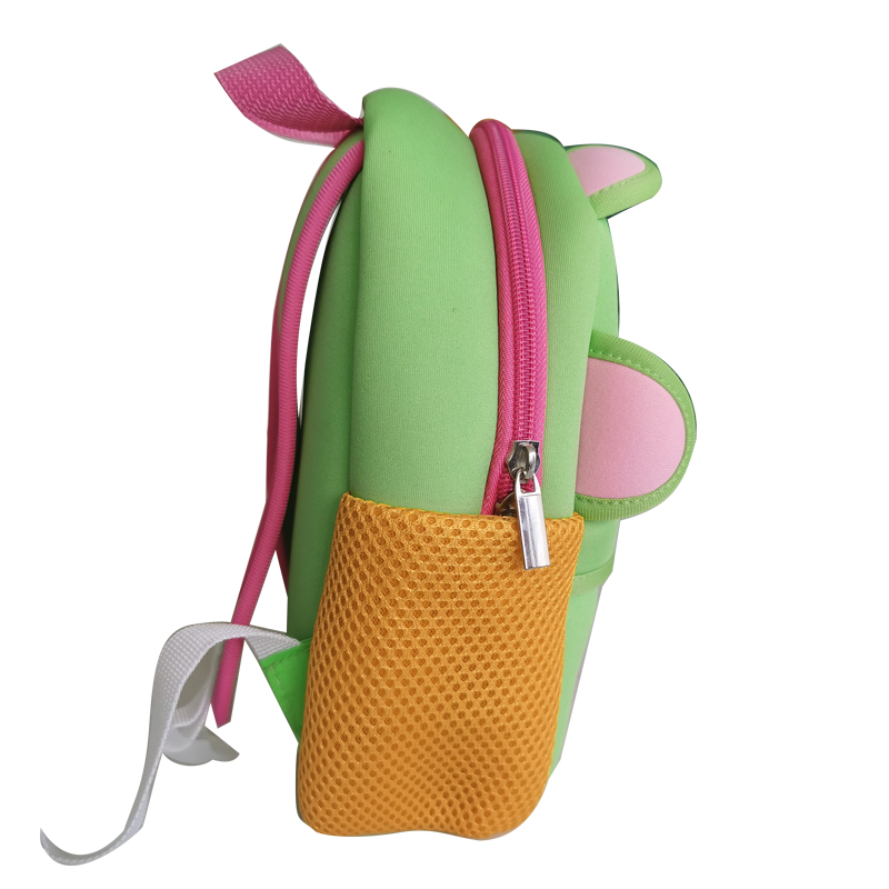 Imprimare personalizată Cartoon ușor Neopren Fabric Rucsacuri Kids Bag sac sac de școală cu țesăturăneopren