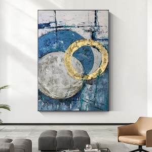 Designnou 100% mână pictat pânză de artă imagine pentru decorarea camerei abstract ulei de vintage pictura