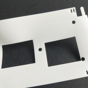 FR1 Fișa de izolație albă 0.25mm Garnitură de izolare a flacării de izolație PC