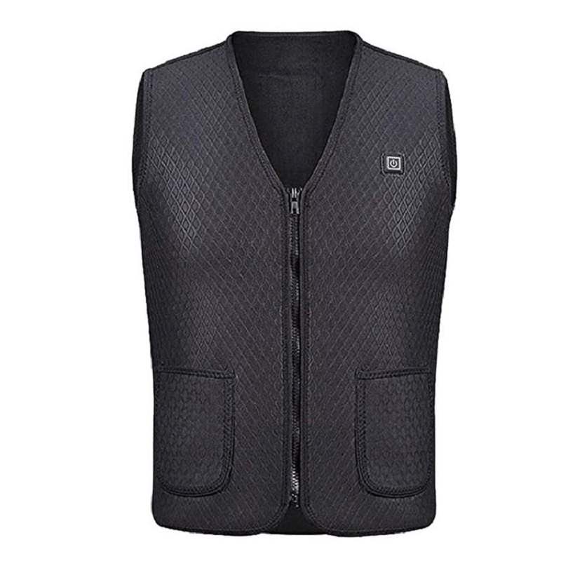 Impermeabil încălzit VEST MENS MENS MUSCLE Îmbrăcăminte încălzită Bodywarmer Lucrări electrice încălzite Jachete Greutate Vest