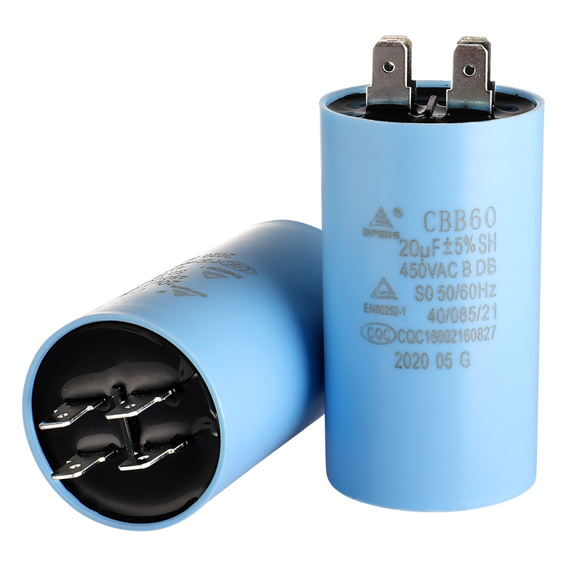 CBB60 condensator 450V 20UF 40/85/21 B CQC pentru aer condiționat și frigider