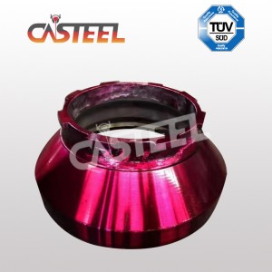 China OEM de garnituri concasoare concave, manta de linie de castron și concave