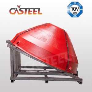 Calitatea premium a liniei de castron și a mantalei pentru Nordberg GP, HP, MP