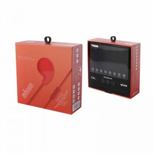 Nou ID de design și caseta de ambalare a pătratului de bază pentru accesoriile telefonice utilizate