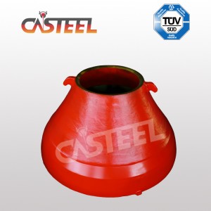 Calitatea premium a liniei de castron și a mantalei pentru Nordberg GP, HP, MP