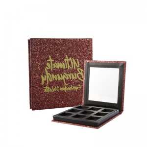 en-gros Beauty Creations strălucitoare Pink personalizate Palete Private Label Makup Palete de fard