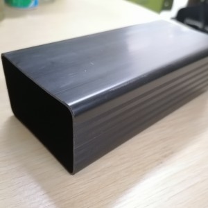 PVC Hollow Square Plastic Rectangular Tube PVC Pătrat Profile de extrudare a țevii PVC