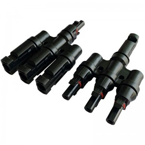 3 în 1 Conector fotovoltaic SLOAR pentru 1 SLOAR pentru panoul solar Parall Connect Branch Două Modul PV Sistem solar