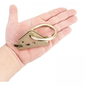 Oțel e-track O inel de legătură în jos Ancore pentru sistemul Tiedown E-Tickown în remorca cu remorcă închisă pentru controlul cargoului&suprafata de suprafata