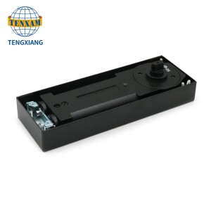 Ușa de sticlă mai închisă cu două arcuri hidraulice reglabile reglabile