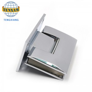 Baie clip de duș sală de duș din oțel inoxidabil de șlefuire ușoară ușă clip de 90 de grade sudare sticlă de fixare ușă clip balamale