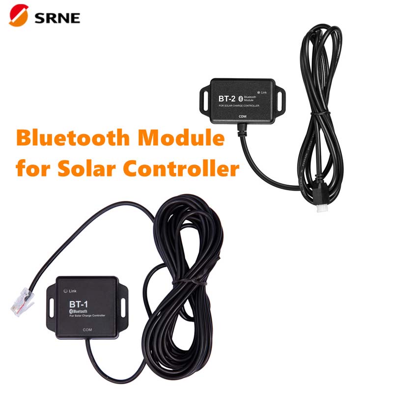 Modulul BLNE BLUETOOTH BT-1 BT-2 pentru încărcătura solară MPPT și controlerul de descărcare ML și MC Controlere PV