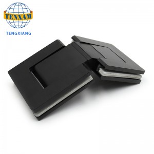 Hot Vanzare 135 Grad 304 SS Matte Black Duș Uși de sticlă Balamale