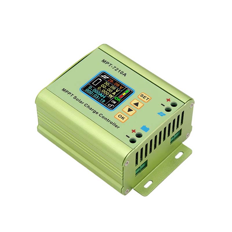 MPT7210A MPPT LCD Panou solar Controler de încărcare aliaj Aluminiu Regulator solar pentru ieșirea bateriei Lipo 600W 24V 36V 48V 60V 72V