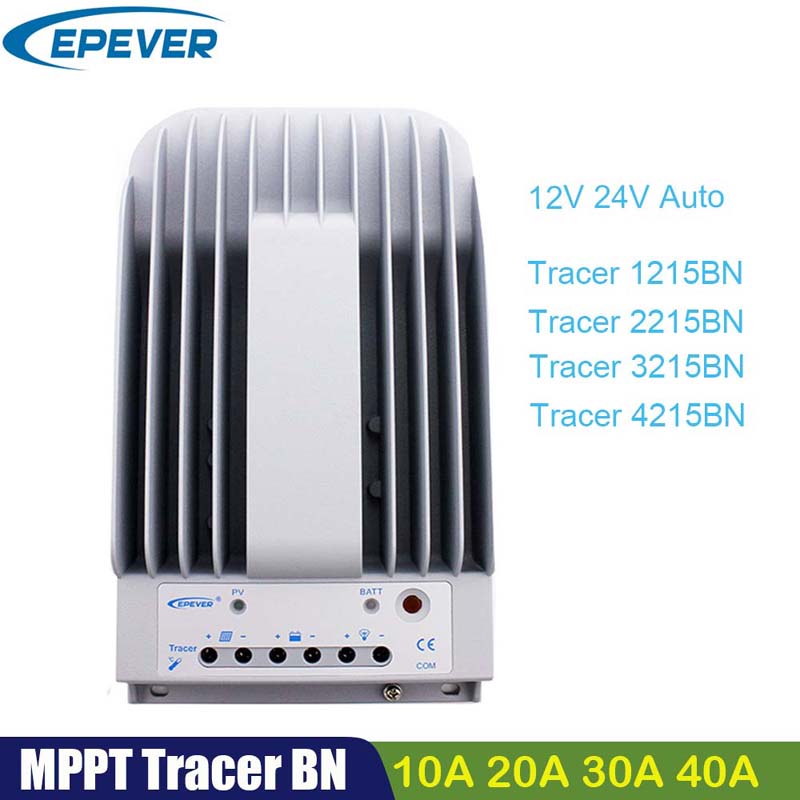 EPEVER MPPT 40A 30A 20A Controler de încărcare solară 12V24V Tracer4215bn 3215bn 2215bn Regulator panoul bateriei Max PV 150V Intrare