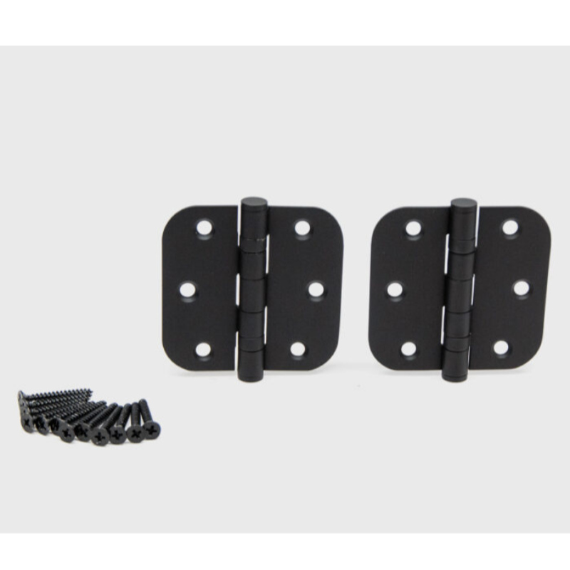 HN005 3,5 inch din oțel inoxidabil balamale cu ușă interioară cu un colț de rază de 5/8 inch