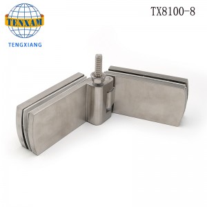 Producători chinezi 180 de grade pliante balamale pentru o ușă de sticlă de sticlă de sticlă