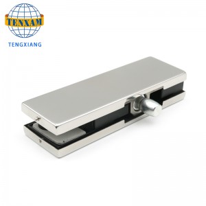 Comerț cu ridicata din oțel inoxidabil din oțel inoxidabil Fitinguri de uși de sticlă 316 clema superioară