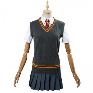 Harry Potter Hermione Granger Gryffindor Școala Cosplay Cumpărați cu ridicata Costume de Halloween în vrac