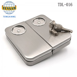 De înaltă calitate frontală de blocare ușă de blocare a ușii mânerul mânerului pe placa din spate Placă din oțel inoxidabil Mâner de manetă ușă din oțel inoxidabil