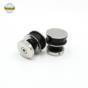 Top Hanging Door Door Roller Roată, Sticlă alunecare din sticlă