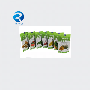 China ridică pungi cu fermoar pentru semințe