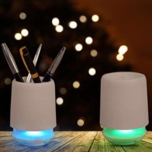 FB-BS304B Multifuncțional Pen cutie Bluetooth cu iluminare cu LED-uri