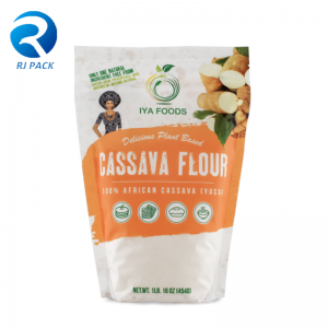 Reciclabile PET/PE Barieră ridicată în sus Pungă pentru făină,