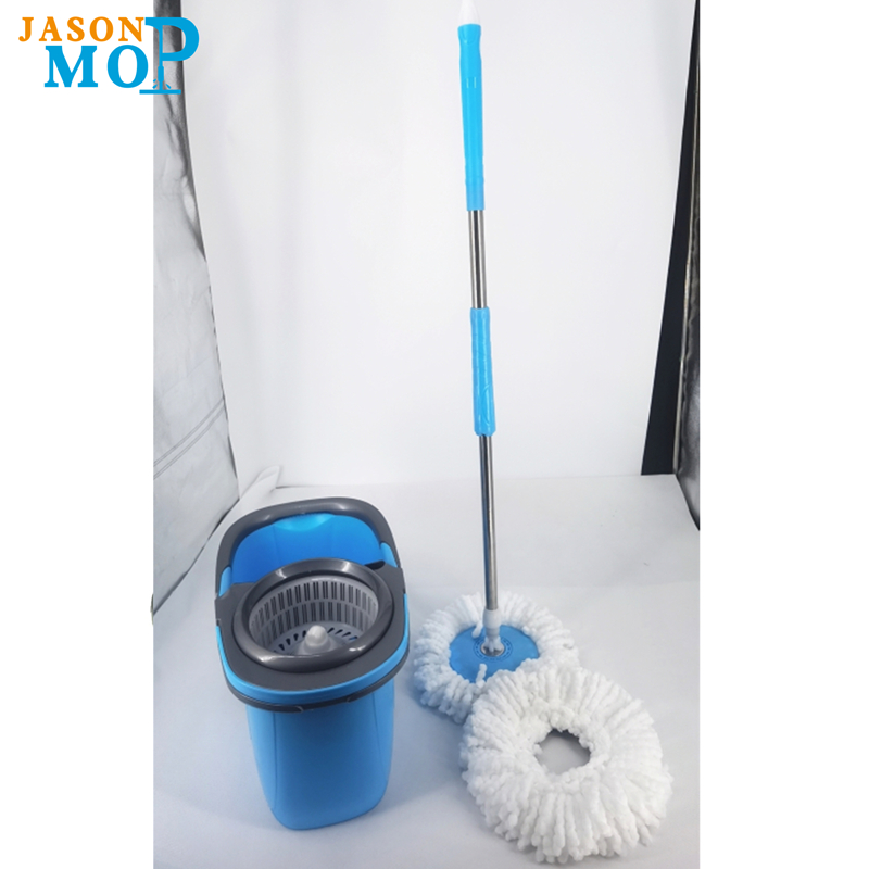 Squeeze Hand Free Spin Cup Mop cu oțel inoxidabil Stretchiable mâner Umei Curățarea podelelor 360 Capete rotative