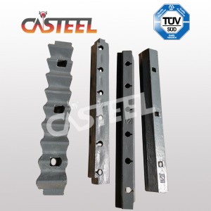 Orca PE1000x 1200 plăcuța maxilarului 3 piese de concasoare OEM, placă laterală și pene