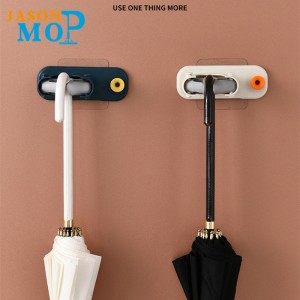 JASONnou design multifuncțional acasă bucătărie mop montat pe perete și suport mătură cu autocolant