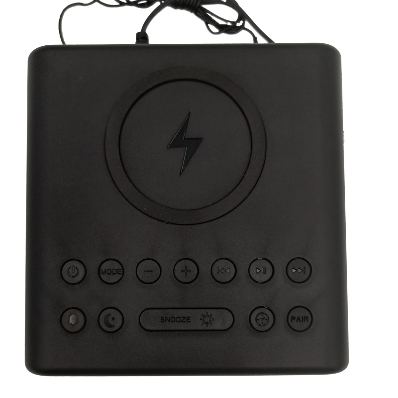 FB-CR01 Radio de ceas Bluetooth cu încărcător wireless Qi