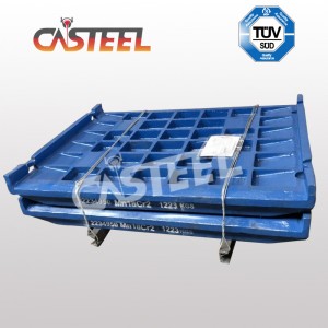 MC110 plăcuța maxilarului fix și leagăn pentru concasorul mobil Kleemann