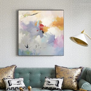 Comerț cu ridicata de înaltă calitate vopsită de ulei pictura lucrări de artă abstract ulei pictura pe panza