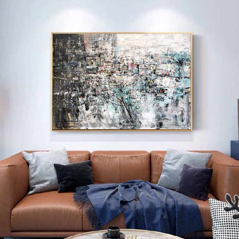 Noua sosire 100% manual contemporan abstract abstract pictura la domiciliu birou de decorare art de lucru