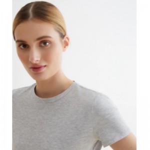 Tricou gri deschis din hipoalergenic