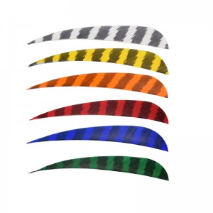 Tika tir cu arcul 172104 4inch Streamline Strip Turcia Pene pentru arcul de carbon/aluminum arrow Shooting