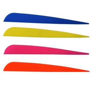 Nika tir cu arcul 170009 5inch Streamline TPU Vane pentru tir cu arcul Toate tipurile de săgeată