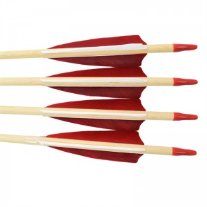 Elong outdoor 110260-01 28inch săgeată din lemn cu tracțiune și vânătoare de tir cu arcul de curcan